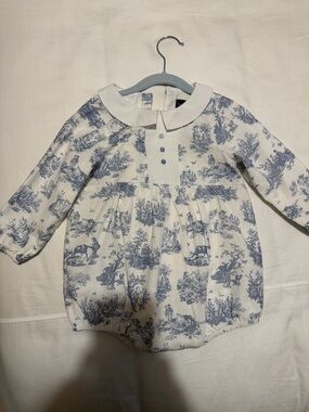 Maison Marelle Boys Toile Long Sleeve Bubble